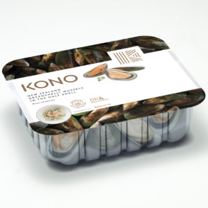 KN GRN MUSSEL 1/2 SHELL
