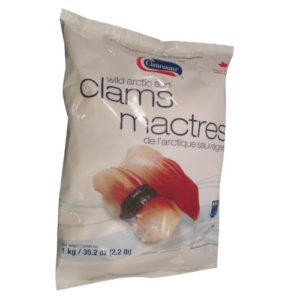 CLW FROZEN ARCTIC CLAMS - HOKKIGAI - L