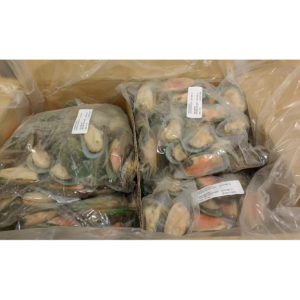 KN GRN MUSSEL 1/2 SHEL L